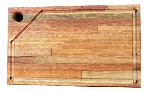 Tabla Plato Asado Picar De Madera Eucalipto Cocina X X En Venta En