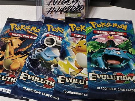 Amazon Pokemon Trading Card Game Xy Evolutions Sealed Booster