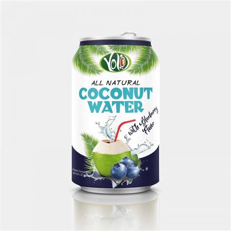 Fresh Coconut Water Blueberry Juice Flavor Aloefield Beverages Co Ltd