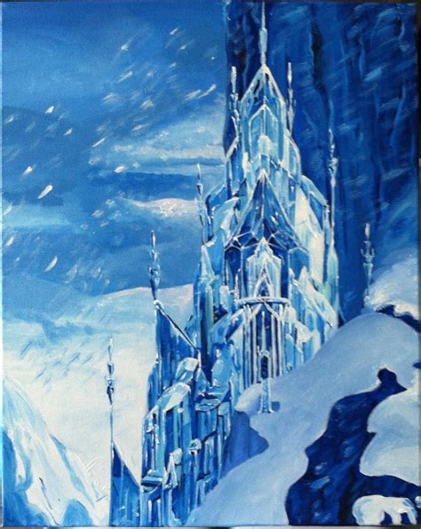 Frozen - Elsa's Castle by Nightsevera on DeviantArt