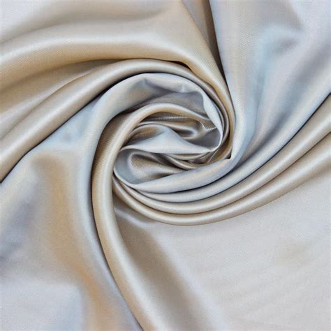 100 Acetate Lining Fabric Blueish Beige