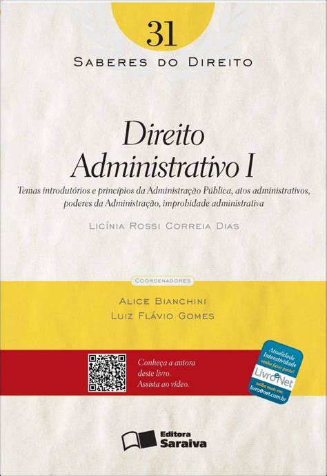 Amazon Direito Administrativo I Volume 31 Coleção Saberes do