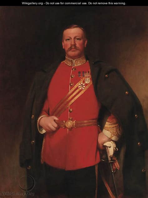 Portrait Of Colonel Francis Charrington Henry Tanworth Wells