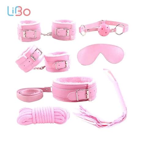 Buy Li Bo Collar Furry Fuzzy Bed Bondage Gear