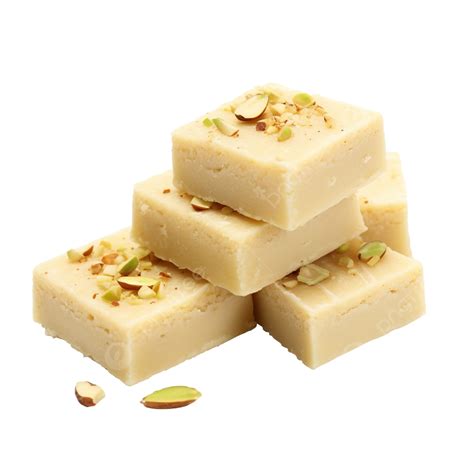 Milk Powder Barfi Delicious Food Coconut Png Transparent Image And