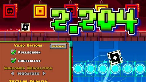 Todo Lo Nuevo En Geometry Dash 2204 👍 Youtube