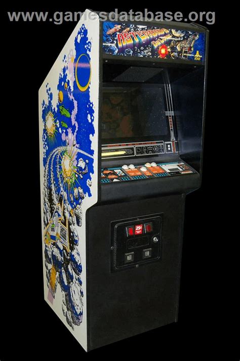 Asteroids Deluxe Arcade Artwork Cabinet