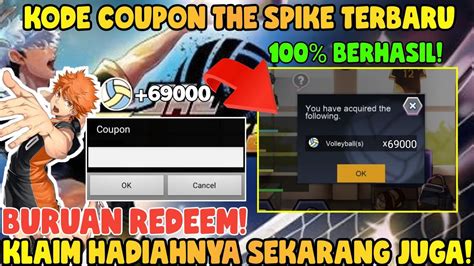 Kode Kupon The Spike Hari Ini November New Codes Coupon The