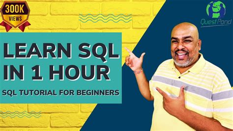 Learn Sql In 1 Hour Sql Tutorial For Beginners Sql Tutorial Step By