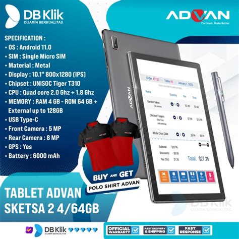 Harga Tablet Advan Inch