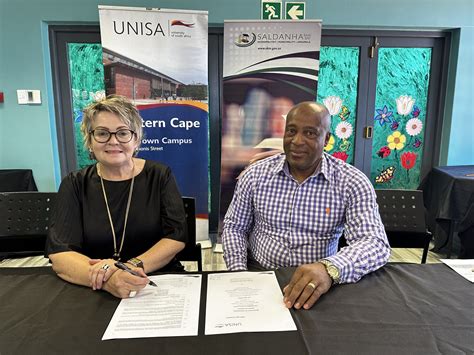 Saldanha Bay Municipality Launches Partnership With Unisa Saldanha