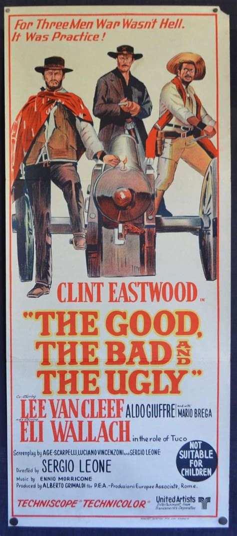 All About Movies The Good The Bad And The Ugly Poster Original