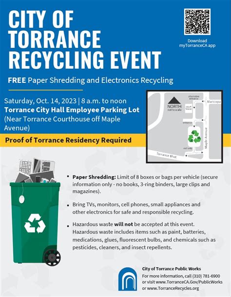 Free Paper Shredding And Electronics Recycling Event October