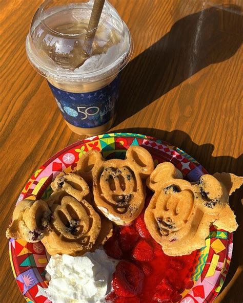 Disney World Mickey Waffles Where To Get Them That Disney Fam