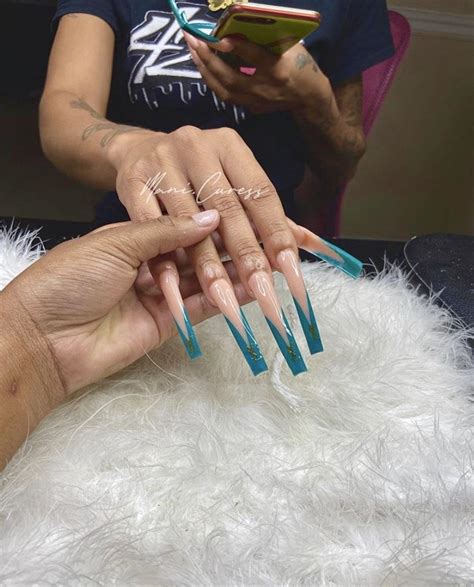 Drip Nails Bling Acrylic Nails Pretty Acrylic Nails D Nails Ombre