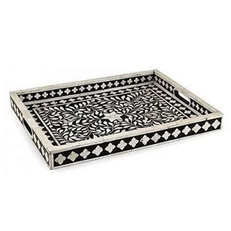 Decorative Resin Printed Mdf Serving Tray Set At Rs Set