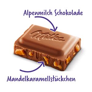 Milka Daim X G Zartschmelzende Schokoladentafel Mit Knackigen