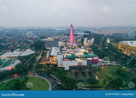 Aerial View Of The AEON MALL Jakarta Garden City AEON Is A Largest