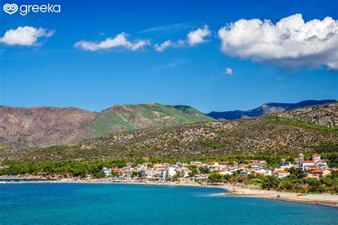 Thassos Potos Beach Photos Map Greeka