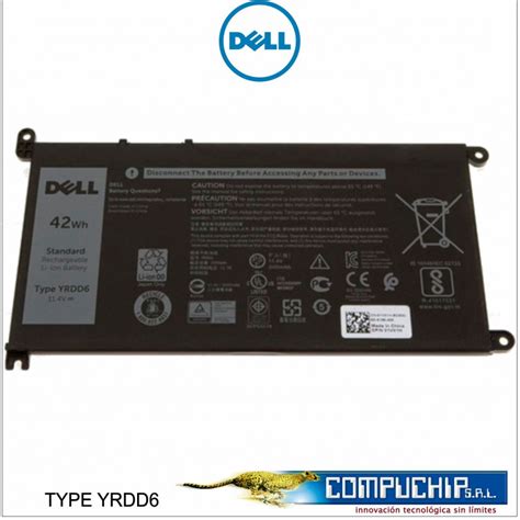 BATERIA DELL 42Wh TYPE YRDD6 42WH ORIGINAL