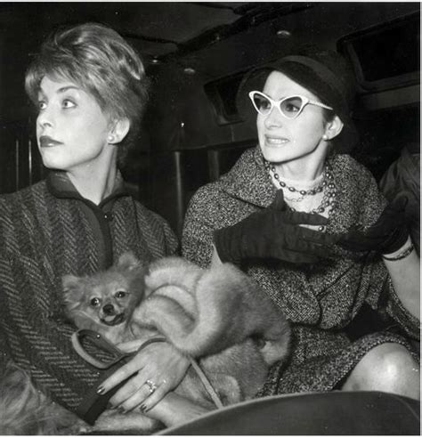 April Ashley and Kiki Moustic in Rome (1960) - Digital Transgender Archive