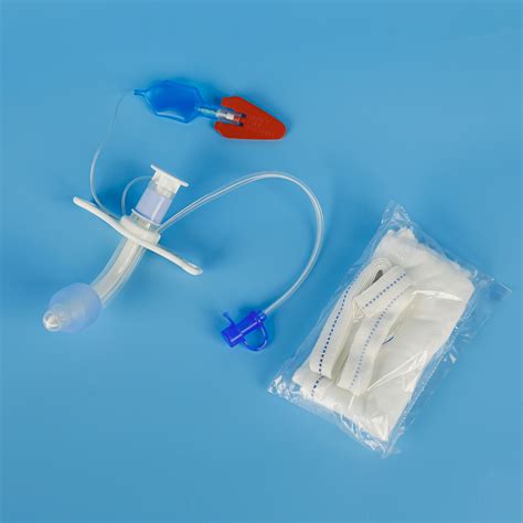 Medical Sterile Disposable Pvc Tracheostomy Tube And Silicone