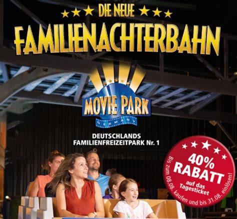 Movie Park Rabatt Auf Das Erwachsenenticket Tagesticket F R