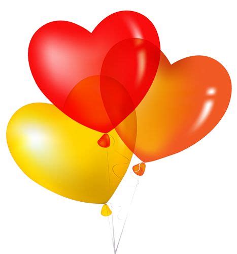 Valentine Balloons Clipart | Free download on ClipArtMag