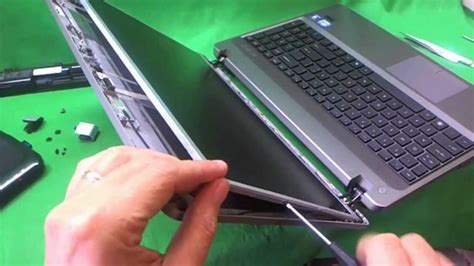 Hp S Probook S Laptop Screen Replacement Procedure Youtube