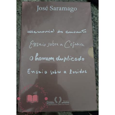 Box Jos Saramago Cont M Memorial Do Convento Ensaio Sobre A Cegueira