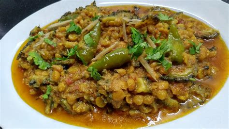 Dhaba Style Tasty Daal Chana With Karela Recipe Delicious Bitter