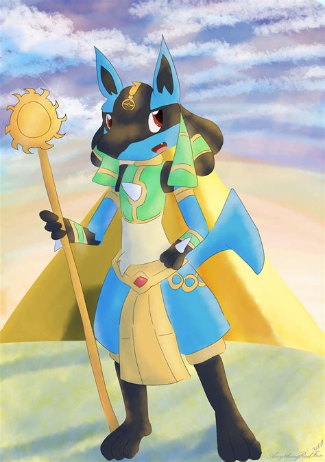 Lucario Ruins Style Holowear By Anythingredfox On Deviantart