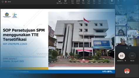 Seputar Internal Kppn Jakarta I Kantor Pelayanan Perbendaharaan