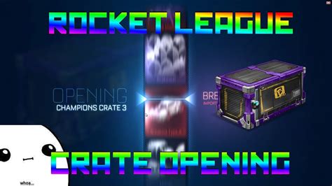 Rocket League New Champions Crate Opening All Items Showcase