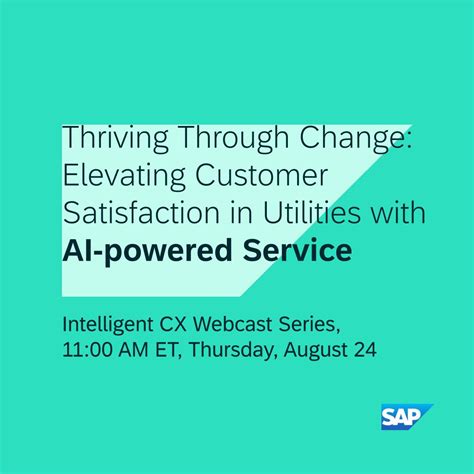 Join us for 'Thriving Through Change: Elevating Customer Satisfaction ...