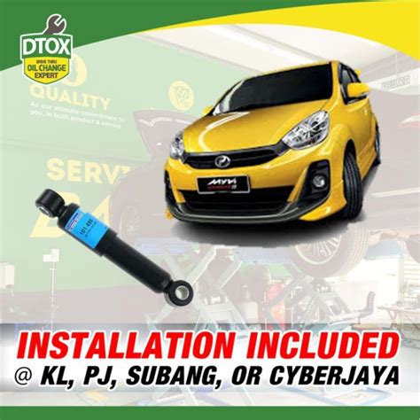 FREE INSTALLATION Perodua Myvi All Models SACHS Front Shock