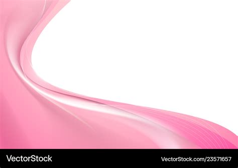 Abstract Pink Wavy Smooth Background Royalty Free Vector