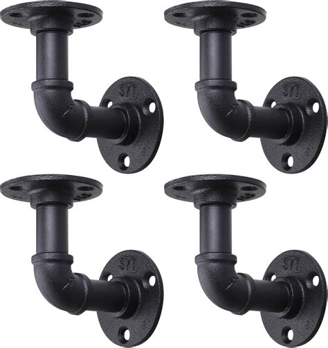 Amazon Pipe Bracket 6 Packs Black For 6 8 10 12 14 Inches Board