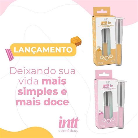 LUBRIFICANTE ÍNTIMO APLICADOR G LUB IN INTT WELLNESS Ninguém Vai Saber Sex Shop