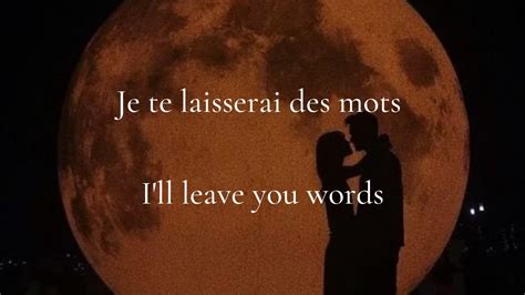 Patrick Watson Je Te Laisserai Des Mots Lyrics With English