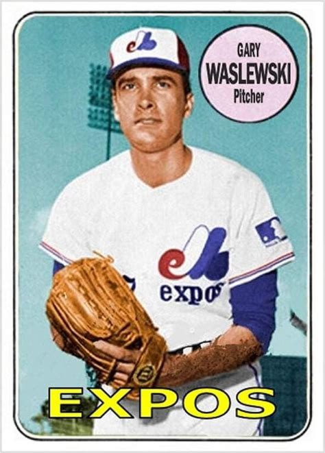 Expos Baseball Baseball Cards Custom Cards Montreal Sports