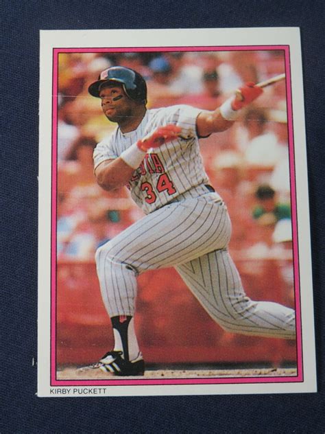 1988 Topps Mail In Glossy All Star Collector S Edition 27 Kirby