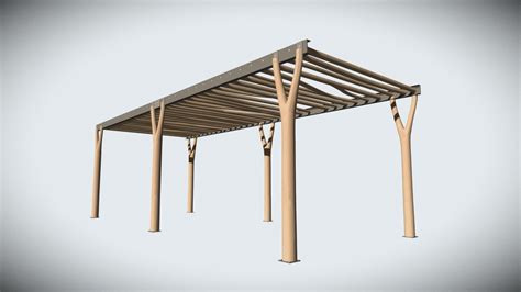 Pergola 3D SketchUp