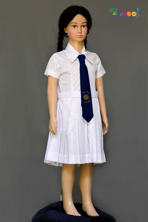 Musaeus Uniform Frock (Normal Pleat) – go2school.lk