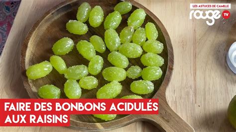 Fabriquer des bonbons acidulés au raisin Les Astuces de Camille YouTube