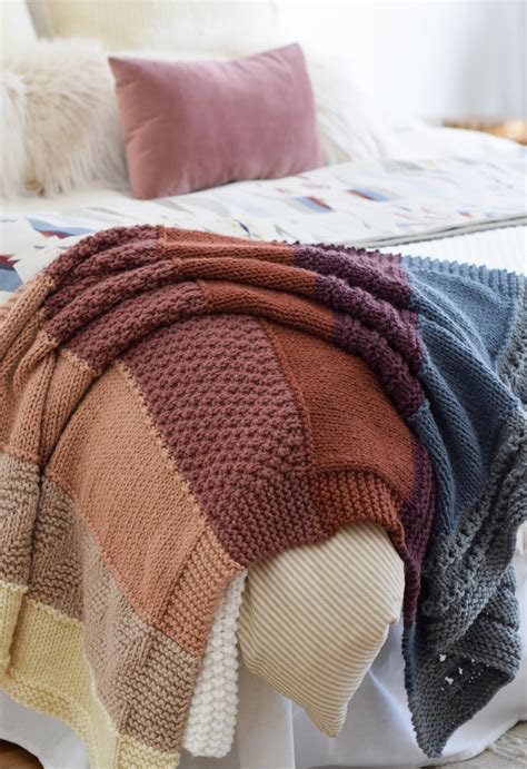 Rocky Mountain Sampler Blanket Knitting Pattern Mama In A Stitch