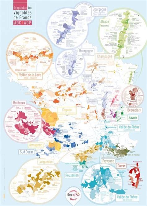 vignoble de france cartes des vins de france geovitis