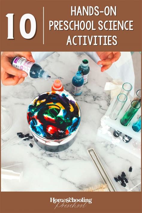 10+ Hands-On Preschool Science Activities