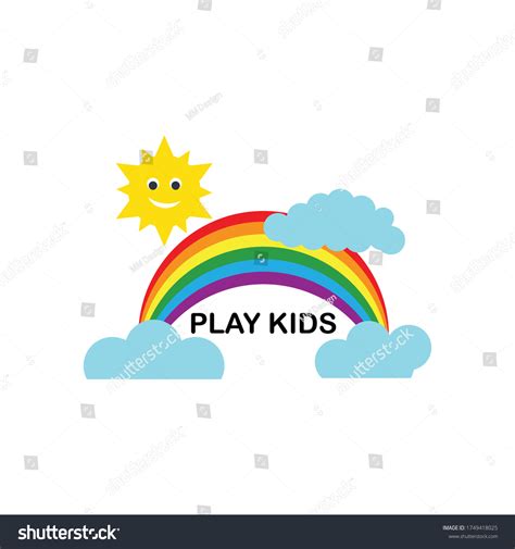 Kids World Logo Vector Template Stock Vector (Royalty Free) 1749418025