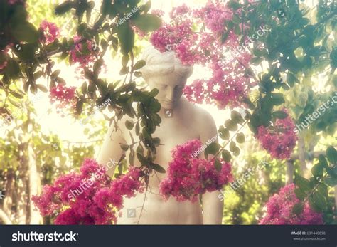 Nude Woman Statue Garden Sculpture Covered Stock Photo Shutterstock